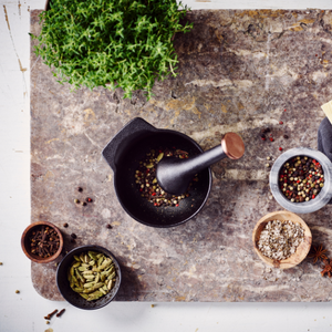 Nori Cast Iron Mortar & Pestle Set