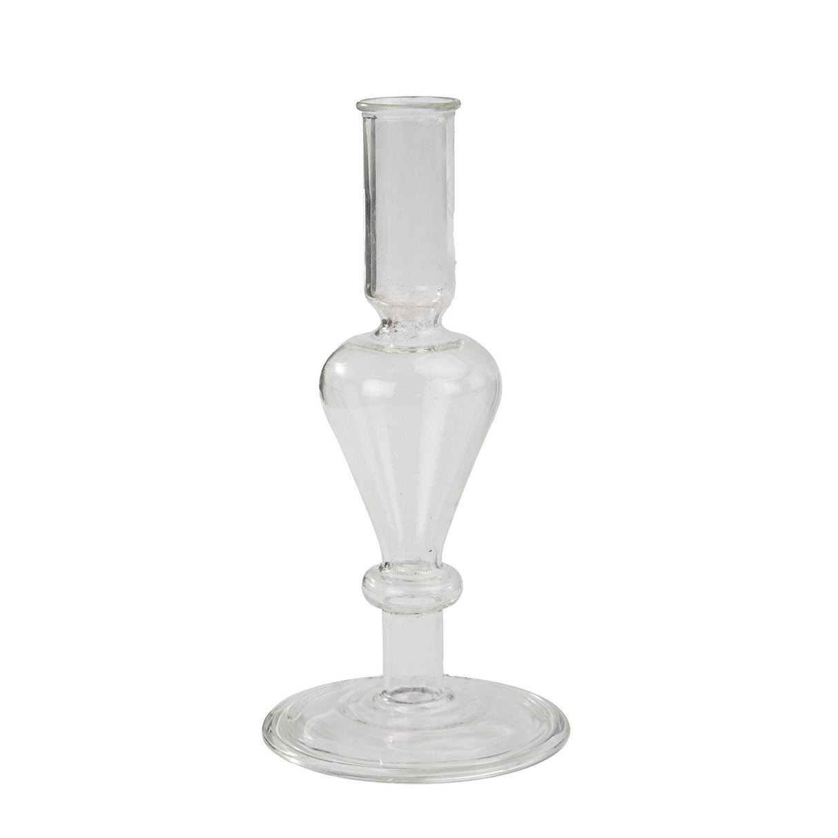 Etched Borosilicate Glass Bud Vases