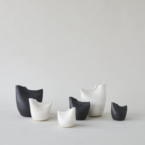 Bird Vase, White