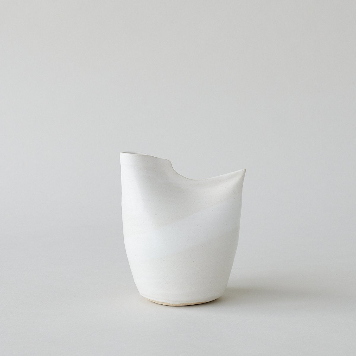 Bird Vase, White