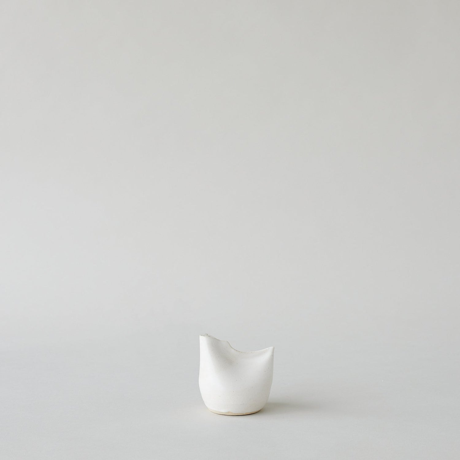 Bird Vase, White