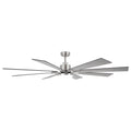 72 Inch Elbe Modern Downrod Mount Ceiling Fan with Light and Remote Control