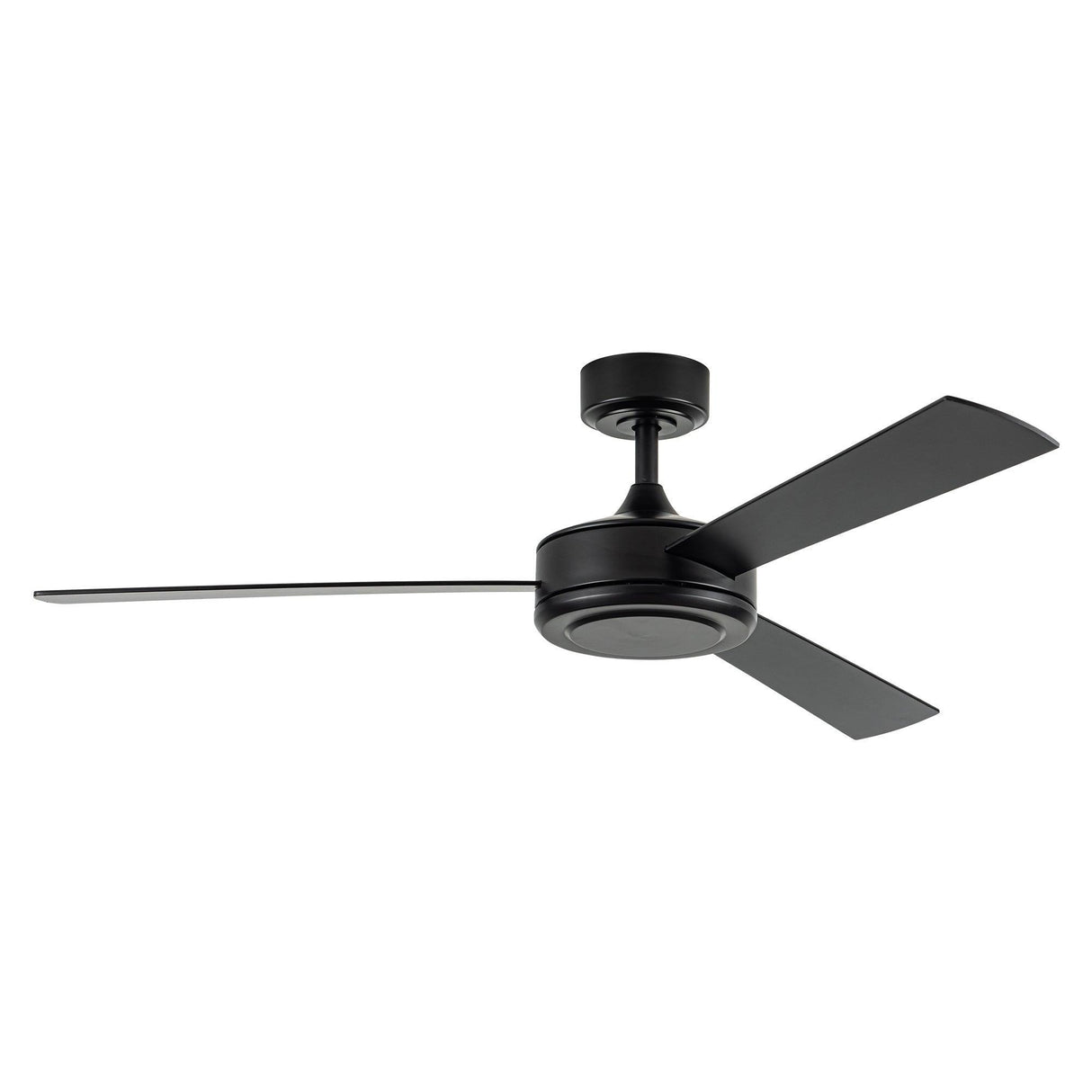 52" Midtown Industrial DC Motor Downrod Mount Reversible Ceiling Fan With Remote Control