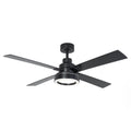 Vaczon 52" Down Mount Ceiling Fan with LED Light and Remote Control