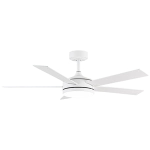 Vaczon 48" 5 Blades Industrial DC Motor Ceiling Fan with LED Lighting and Remote Control