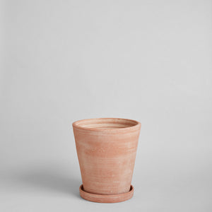 Whitewash Terracotta Studio Planter