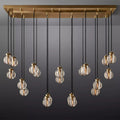 Fantasy Pearl Ball Linear Chandelier 54"