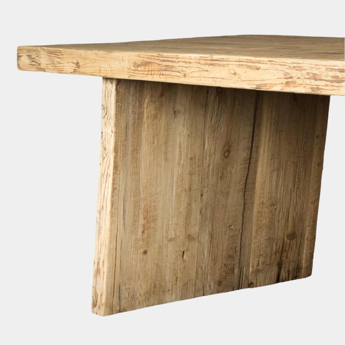 Vintage Elm Dining Table
