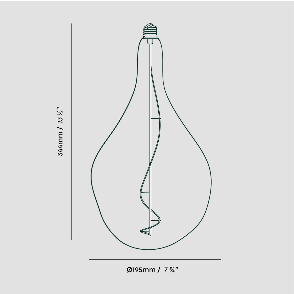 Voronoi III Plug-In Pendant in Graphite