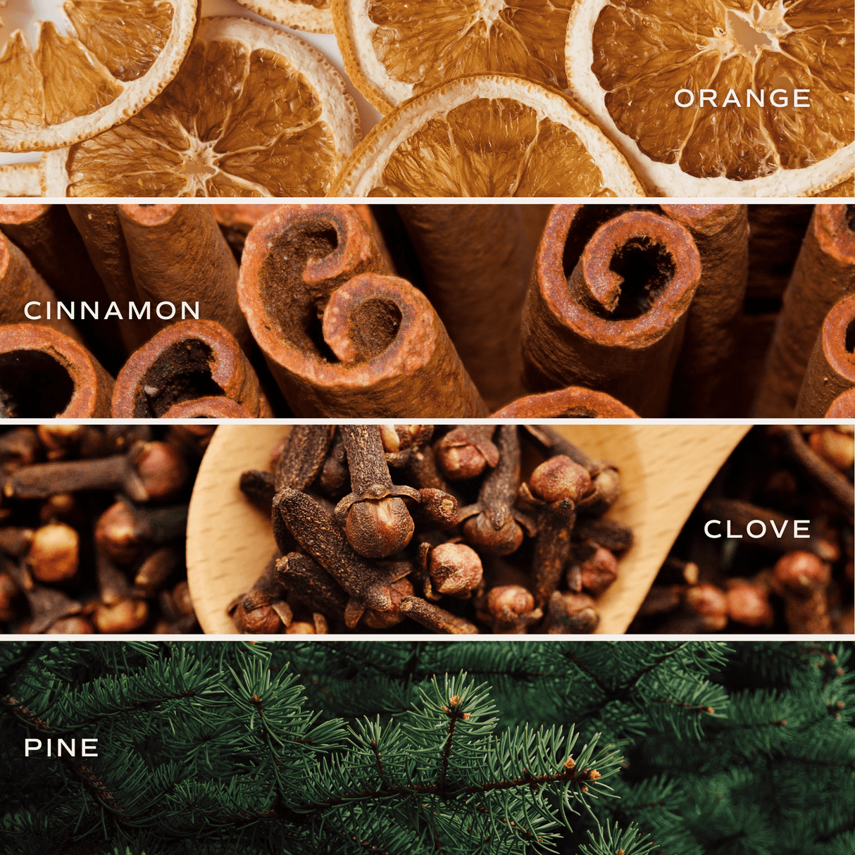 Warm and Cozy Soy Candle - White Jar - 11 oz