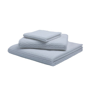 Waffle White Linen/Cotton