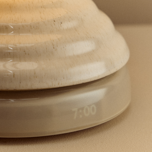 Wake Sleep Light in Pebble White