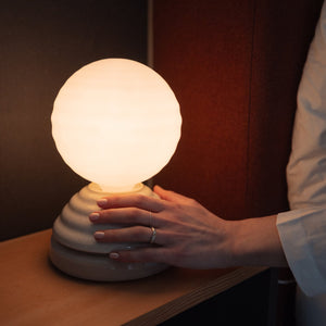 Wake Sleep Light in Pebble White
