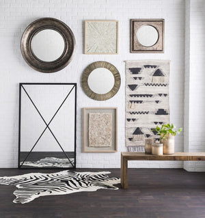 Engbergen Modern Black Wall Mirror