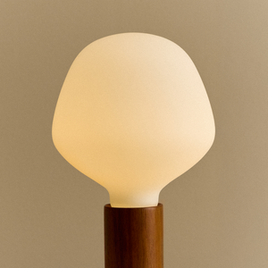 Knuckle Table Lamp in Walnut + Enno