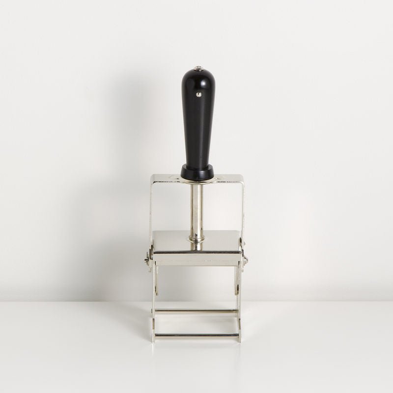 Self-Inking Custom Rubber Stamp: Nickel+Black
