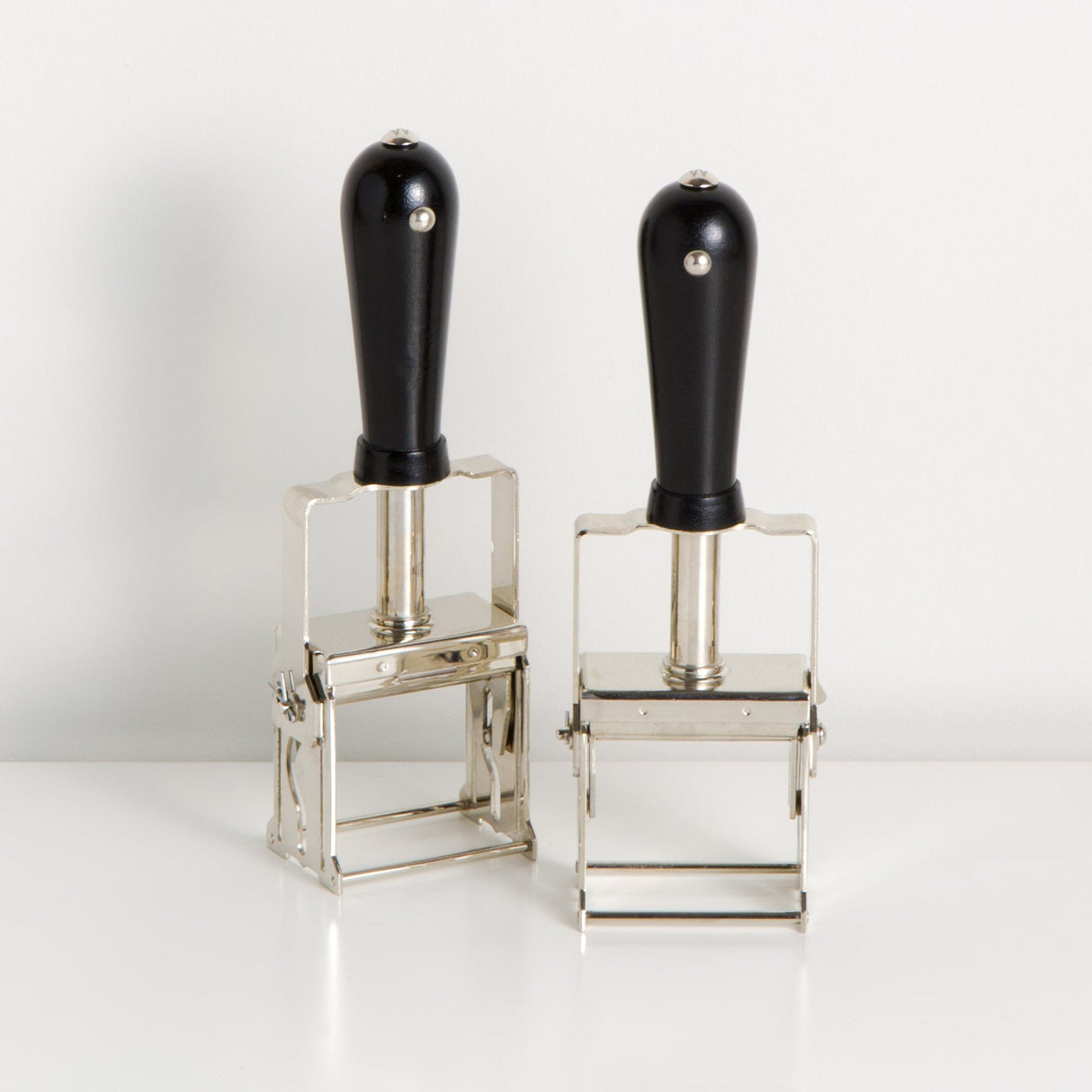 Self-Inking Custom Rubber Stamp: Nickel+Black