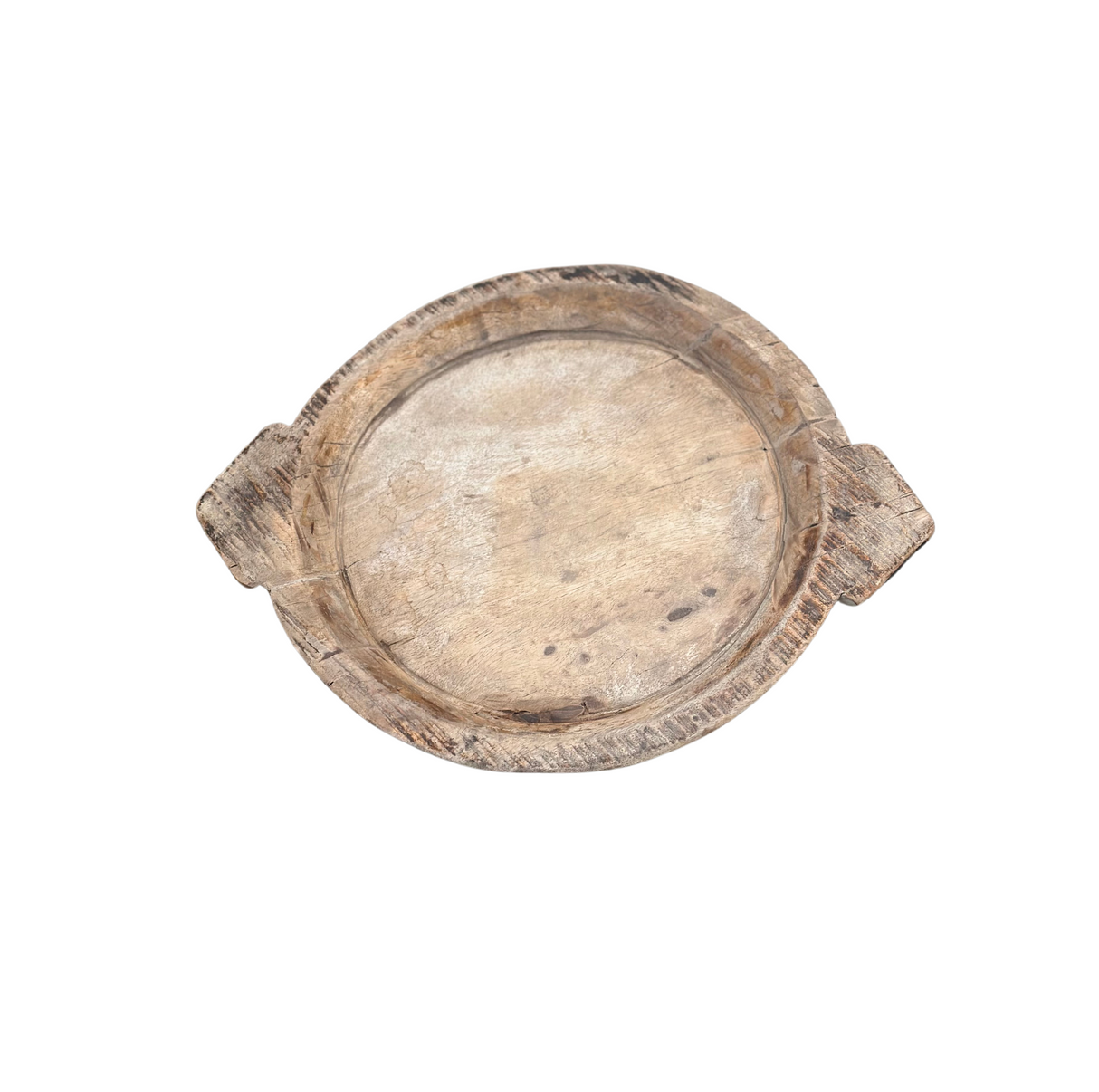 Wood Two Handle Parat - Small