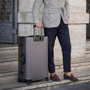 SPACE Aluminum Suitcase Gunmetal