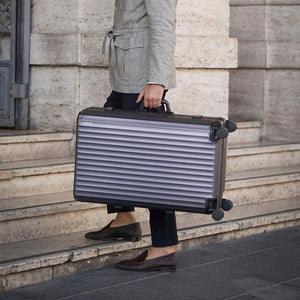 SPACE Aluminum Suitcase Gunmetal