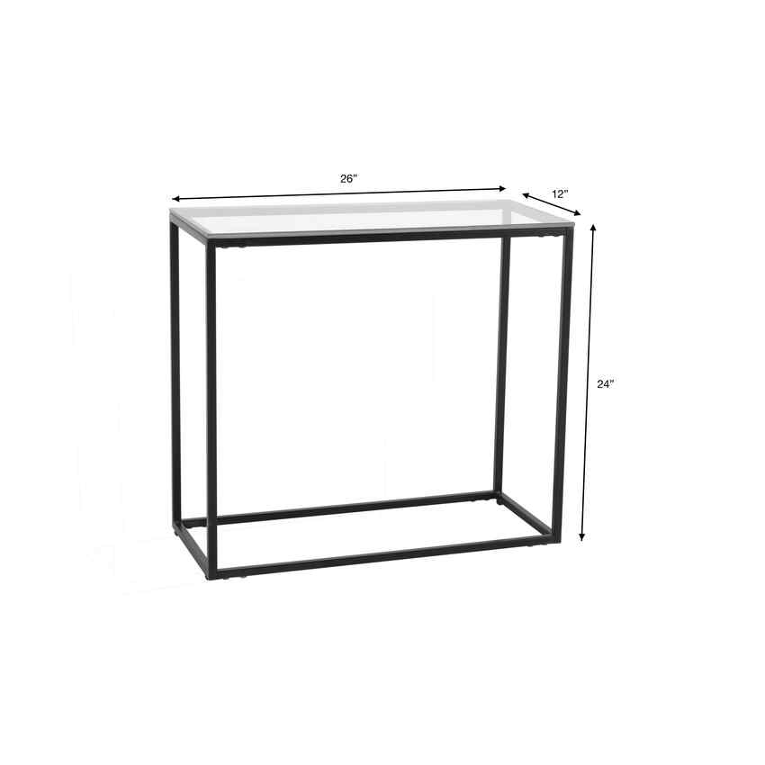 Teuva Clear End Table