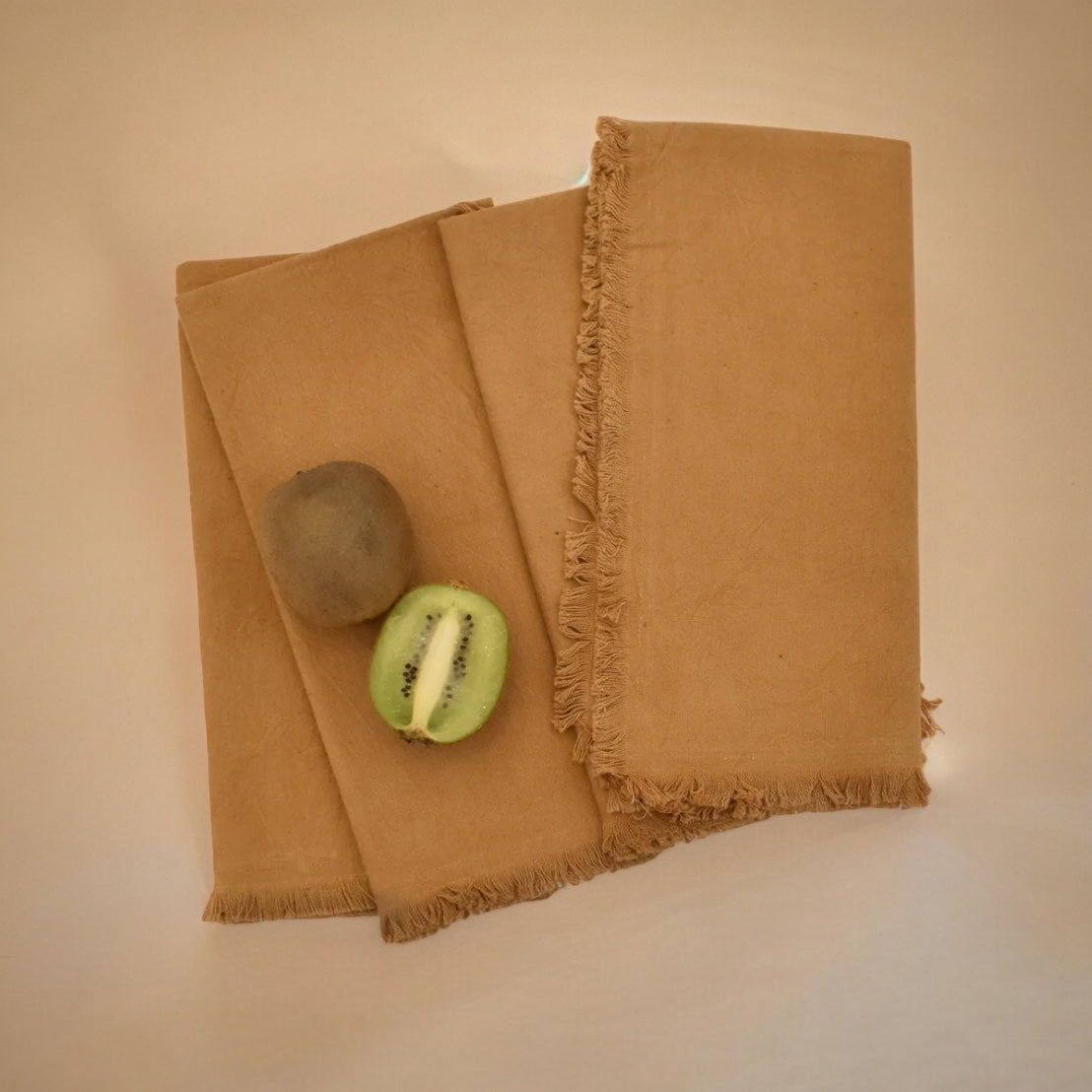 Zapote Cotton Napkins (Set of 4) by CECILIADENADIE studio