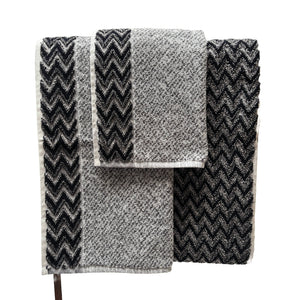 Zig Zag Tweed Fume Melange