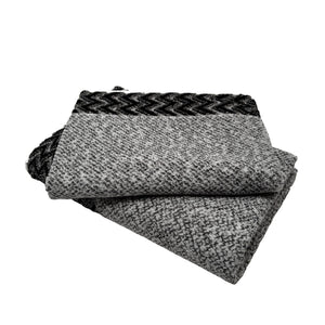 Zig Zag Tweed Fume Melange