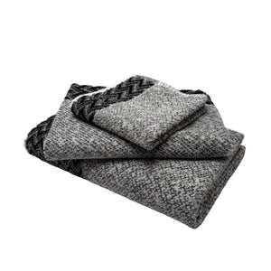 Zig Zag Tweed Fume Melange