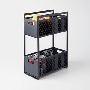 Two-Tier Cabinet Storage Basket