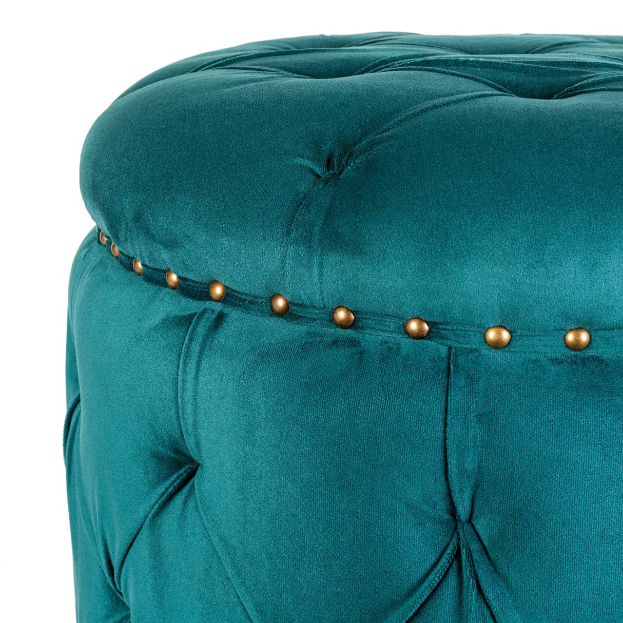 Patriki Teal Ottoman