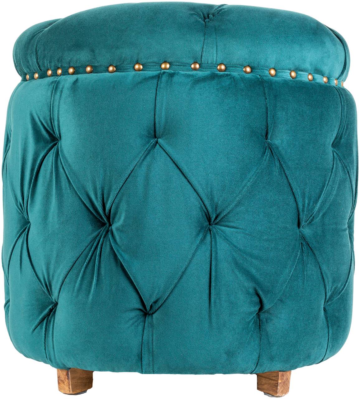 Patriki Teal Ottoman