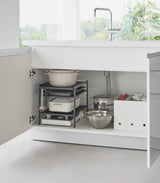 Three-Tier Cabinet Storage Rack (14" H)  - Steel
