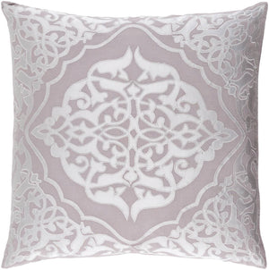 Lungern Silver Gray Pillow Cover