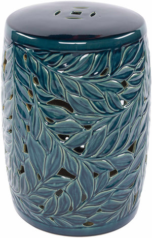 Alpbach Teal Garden Stool
