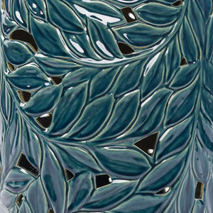 Alpbach Teal Garden Stool