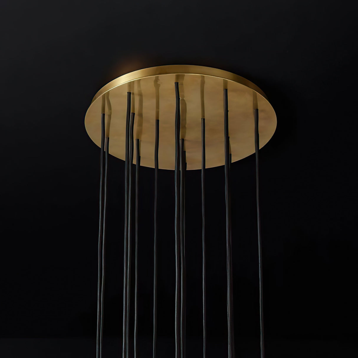 Kristal Crystal Round Cluster Chandelier