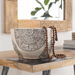 Kula White Planter