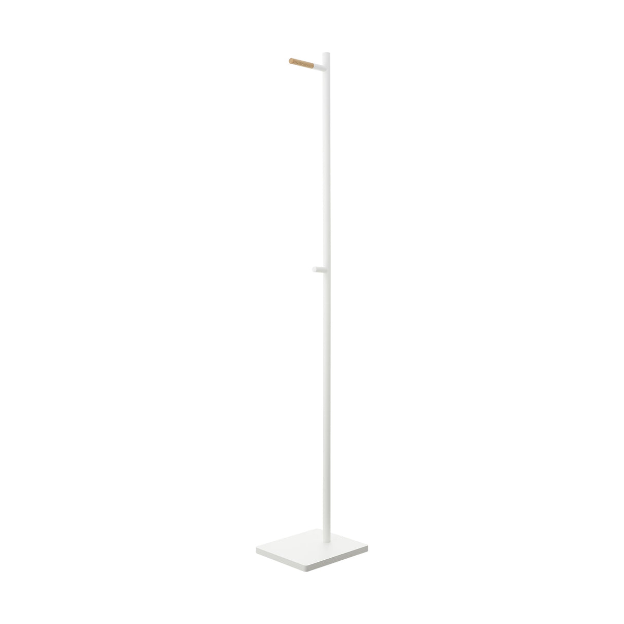 Coat Rack (63.98" H)  - Steel + Wood