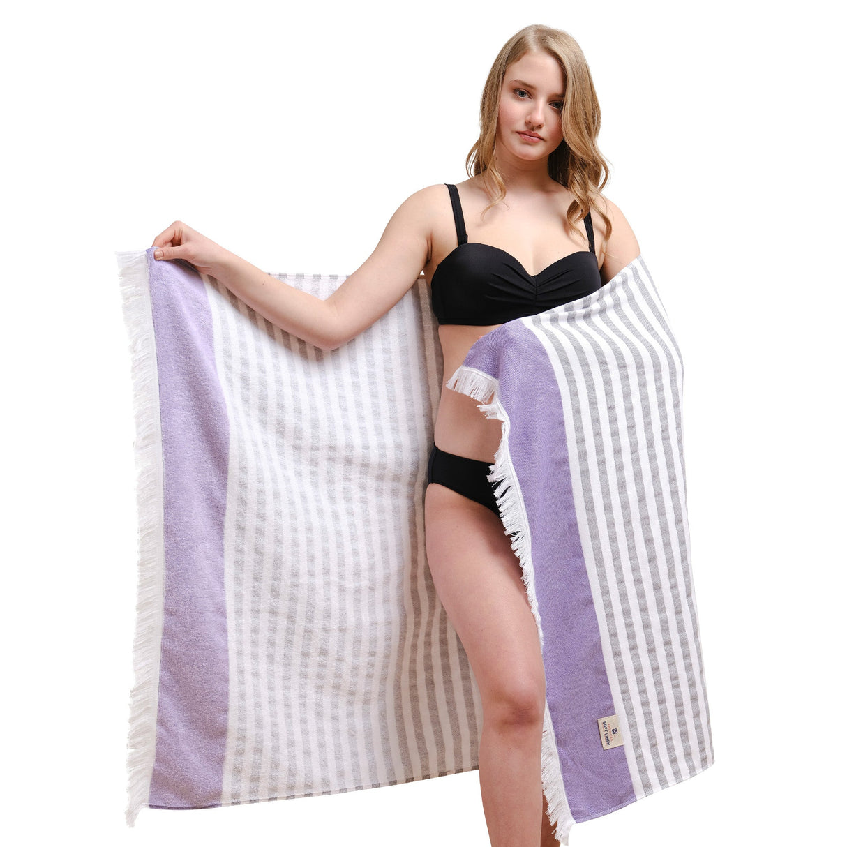Mediterranean 100% Cotton Turkish Peshtemals, 35" x 60",  Modern & Traditional Turkish Bath Towels