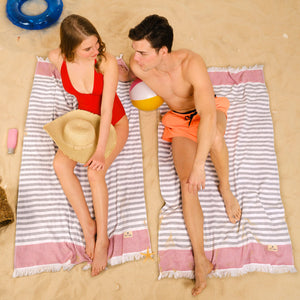 Mediterranean 100% Cotton Turkish Peshtemals, 35" x 60",  Modern & Traditional Turkish Bath Towels