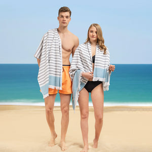 Mediterranean 100% Cotton Turkish Peshtemals, 35" x 60",  Modern & Traditional Turkish Bath Towels