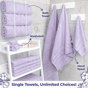 American Soft Linen Single Piece 100% Cotton Turkish Towels with 20 Different Colors, Create Your Set