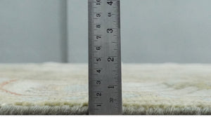 Antique Style Green, Ivory and Beige Hand knotted Heriz Serapi Multi Size wool Area Rug