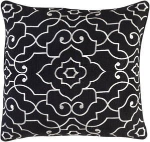 Uzwil Black Pillow Cover