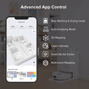 【Certified Refurbished 90% New】Roborock Qrevo Robot Vacuum with Multifunctional Dock