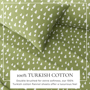 4-Piece Turkish Cotton Flannel Sheet - Lakeview Collection