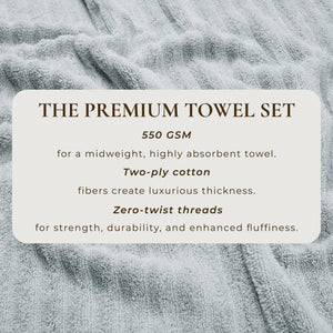 Luxury Cotton Towels - Karina Collection
