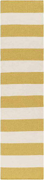 Austell Modern Pale Orange/White Area Rug
