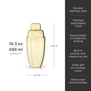 Belmont Heavyweight Cocktail Shaker
